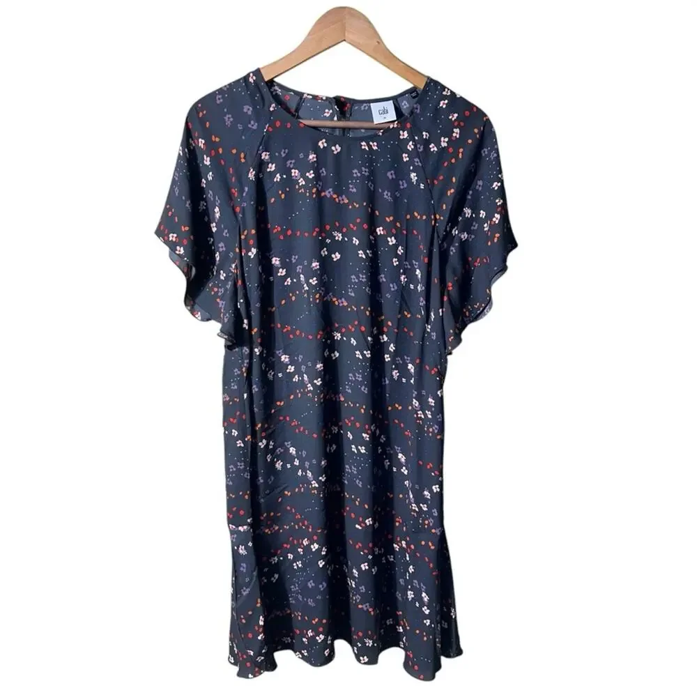 Cabi Muse Floral Print Dress Size Medium